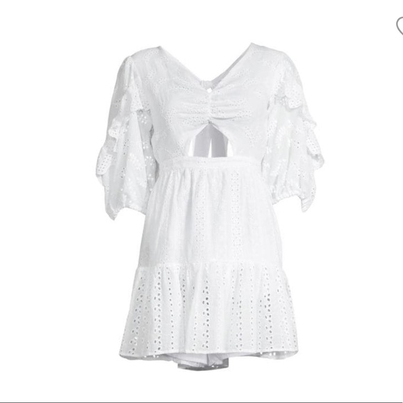 70/21 Eyelet Cutout Dress NWT - Picture 1 of 3